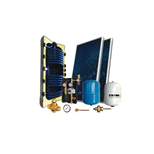 Zentratherm Ηλιακό Σύστημα Βεβιασμένης Κυκλοφορίας Glass T 500Lt/10m² με 5 Συλλέκτες Phaethon